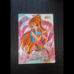 Sveska A5 mekih korica winx na uske i široke linije