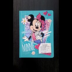 Sveska A5 tvrdih korica na kockice Minnie