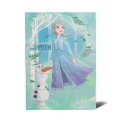 Sveska A5 mekih korica na kockice Frozen