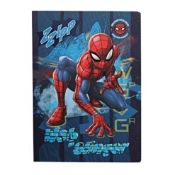 3. Sveska A5 mekih korica na linije Spiderman