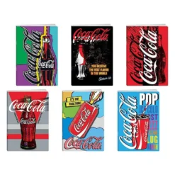 Sveska A5 mekih korica na kockice Coca Cola