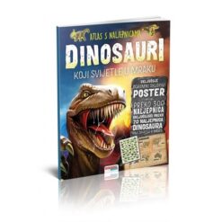 Atlas s naljepnicama - dinosauri